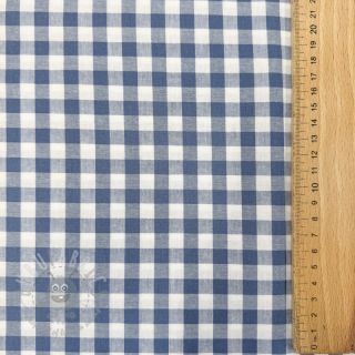 Bombažna tkanina Check blue