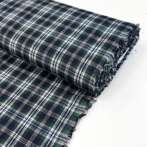 Viscose Scottish Check YARN DYED BRUSHED design B