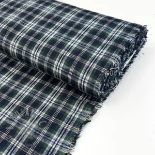 Viscose Scottish Check YARN DYED BRUSHED design B