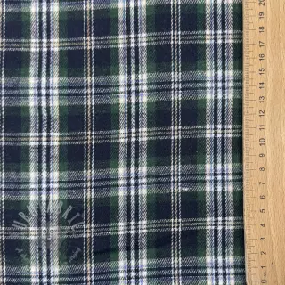 Viscose Scottish Check YARN DYED BRUSHED design B