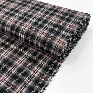 Viscose Scottish Check YARN DYED BRUSHED design A