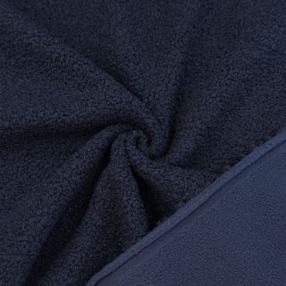 Fleece TEDDY DOUBLE SIDED navy