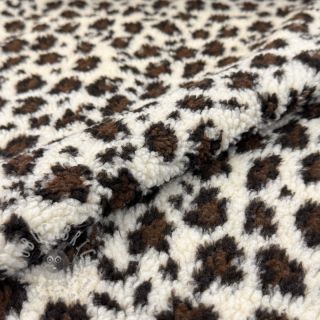 Plaščevina TEDDY Panthera off white