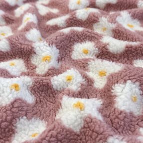 Plaščevina TEDDY Daisy old pink