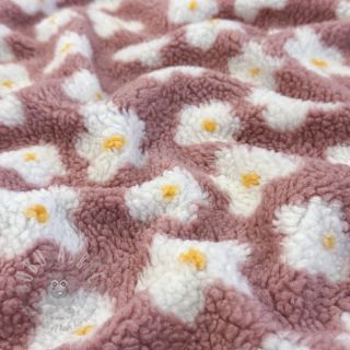 Plaščevina TEDDY Daisy old pink