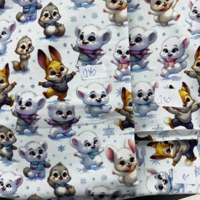 Paket blaga digitalni tisk pletenina 2165