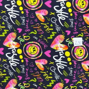 Paket blaga digitalni tisk pletenina 2138