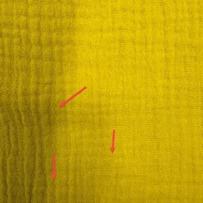 Dvojna gaza/muslin lemon 2nd class