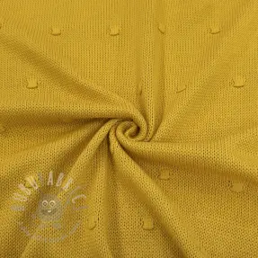 Pletenina BIG KNIT DOT ochre