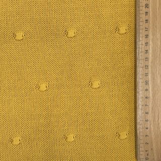 Pletenina BIG KNIT DOT ochre