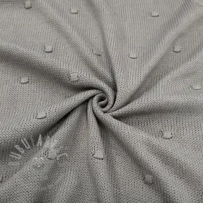 Pletenina BIG KNIT DOT grey