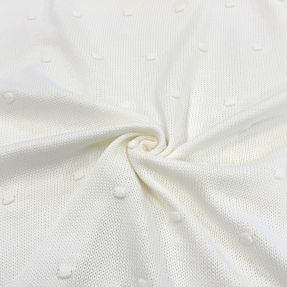 Pletenina BIG KNIT DOT off white