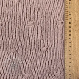 Pletenina BIG KNIT DOT old pink