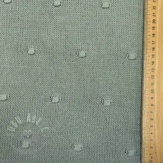 Pletenina BIG KNIT DOT old green