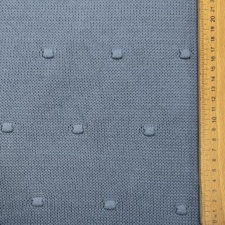 Pletenina BIG KNIT DOT blue