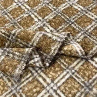 Plaščevina Bouclé Squares design A