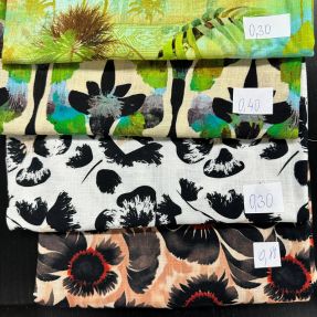 Last pieces package linen viscose 133