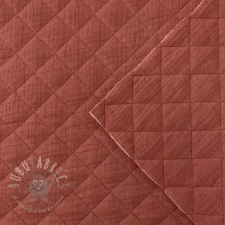 Dvostruka gaza/muslin QUILT rouge