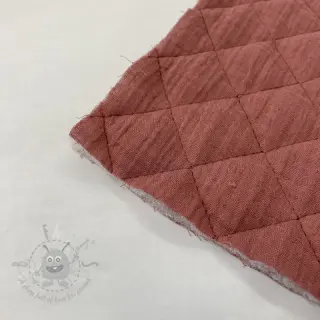 Dvostruka gaza/muslin QUILT rouge
