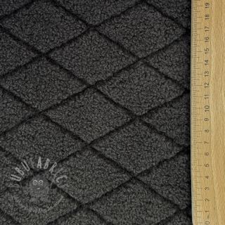 Plaščevina TEDDY Diamond dark grey