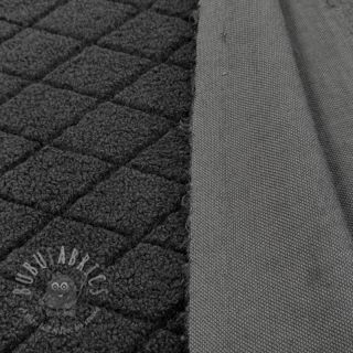 Plaščevina TEDDY Diamond dark grey