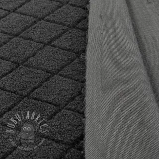Plaščevina TEDDY Diamond dark grey