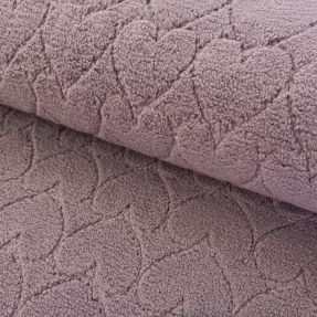 Plaščevina TEDDY Hearts in hearts mauve
