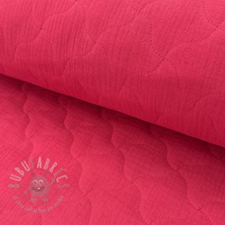 Dvostruka gaza/muslin QUILT NOE magenta