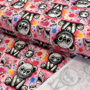 Prevešanka Big eyes design C digital print