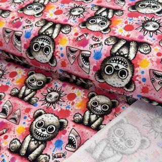 Prevešanka Big eyes design C digital print