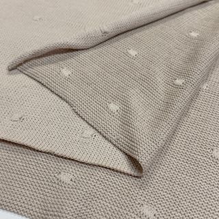 Pletenina BIG KNIT DOT grass green