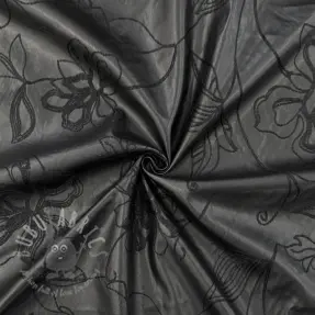 Umetno usnje oblačilno Flowers design B