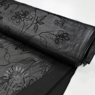 Umetno usnje oblačilno Flowers design B