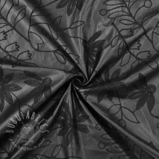 Umetno usnje oblačilno Flowers design C
