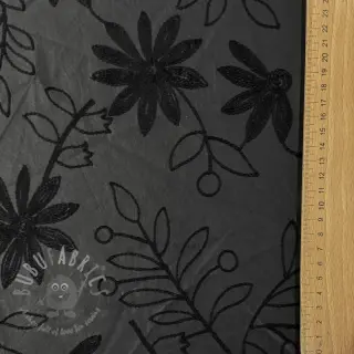 Umetno usnje oblačilno Flowers design C