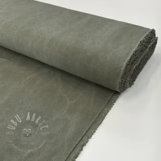 CANVAS STONEWASHED army green