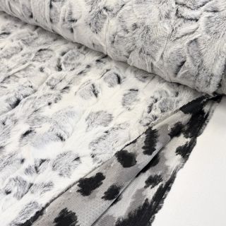 Umetno krzno Animal skin black