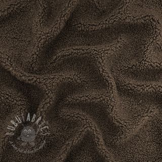 Plaščevina TEDDY dark brown