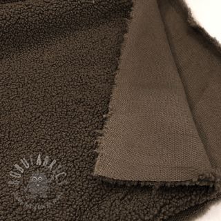 Plaščevina TEDDY dark brown