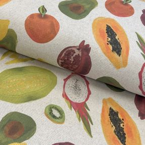 Dekorativno blago Linenlook Fruit digital print
