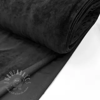 Elastičen žamet VELVET STRETCH black