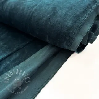 Elastičen žamet VELVET STRETCH petrol