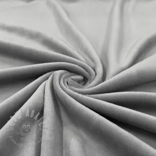Elastičen žamet VELVET STRETCH light grey