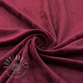 Elastičen žamet VELVET STRETCH bordeaux