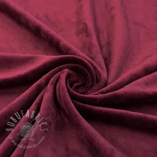 Elastičen žamet VELVET STRETCH bordeaux
