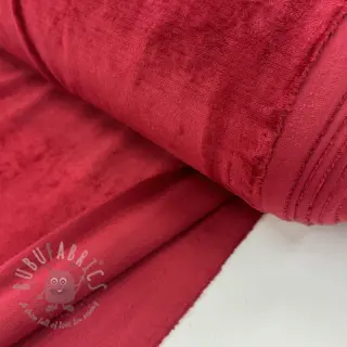 Elastičen žamet VELVET STRETCH red
