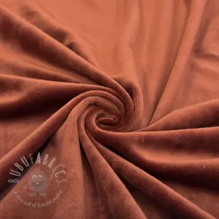 Elastičen žamet VELVET STRETCH brick