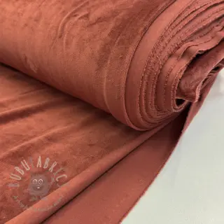 Elastičen žamet VELVET STRETCH brick