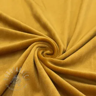 Elastičen žamet VELVET STRETCH ochre