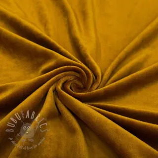 Elastičen žamet VELVET STRETCH camel